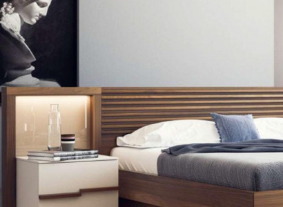 Walnut natural nightstand bedroom side tables luxury